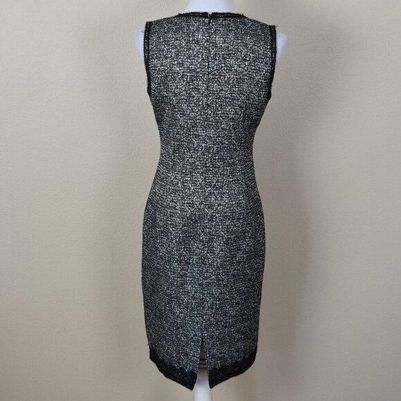 Andrew GN Tweed Sheath Dress 42 - Picture 4 of 10